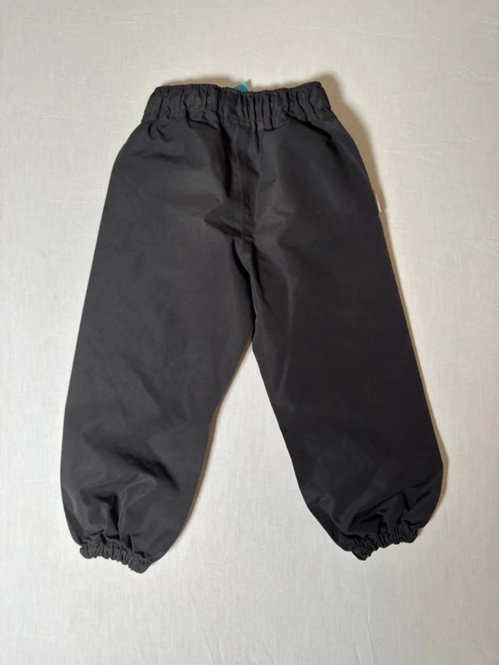 Unisex Kids Black Elastic-Waist Jogger Pants by - Picture 2 of 2